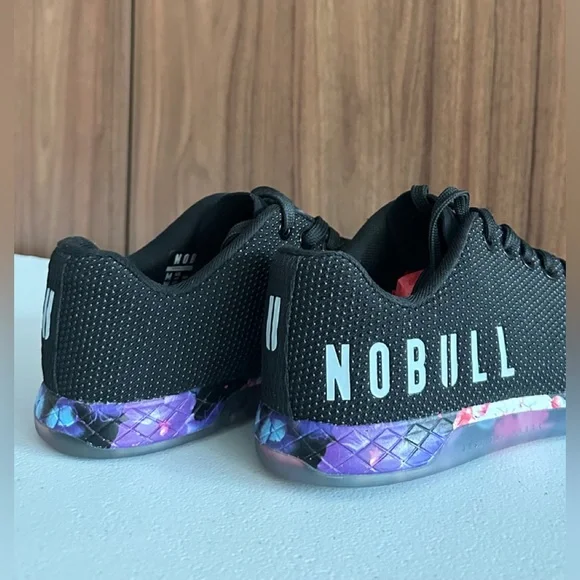NOBULL Women's Black Space Floral Trainers W6-M4.5 - Picture 10 of 14